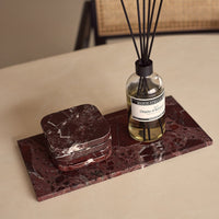 Мраморен поднос M Red - 15x30 см