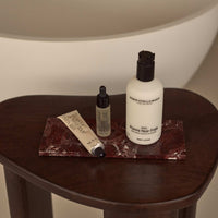 Мраморен поднос S Red - 10x25 см