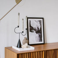 Мраморен White квадратен поднос - 30x30 см