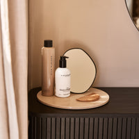 Мраморен Beige кръгъл поднос - Ø30 см