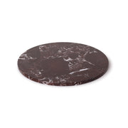 Мраморен Red кръгъл поднос - Ø30 см