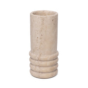Травертинова ваза Moli - Ø12x25 см