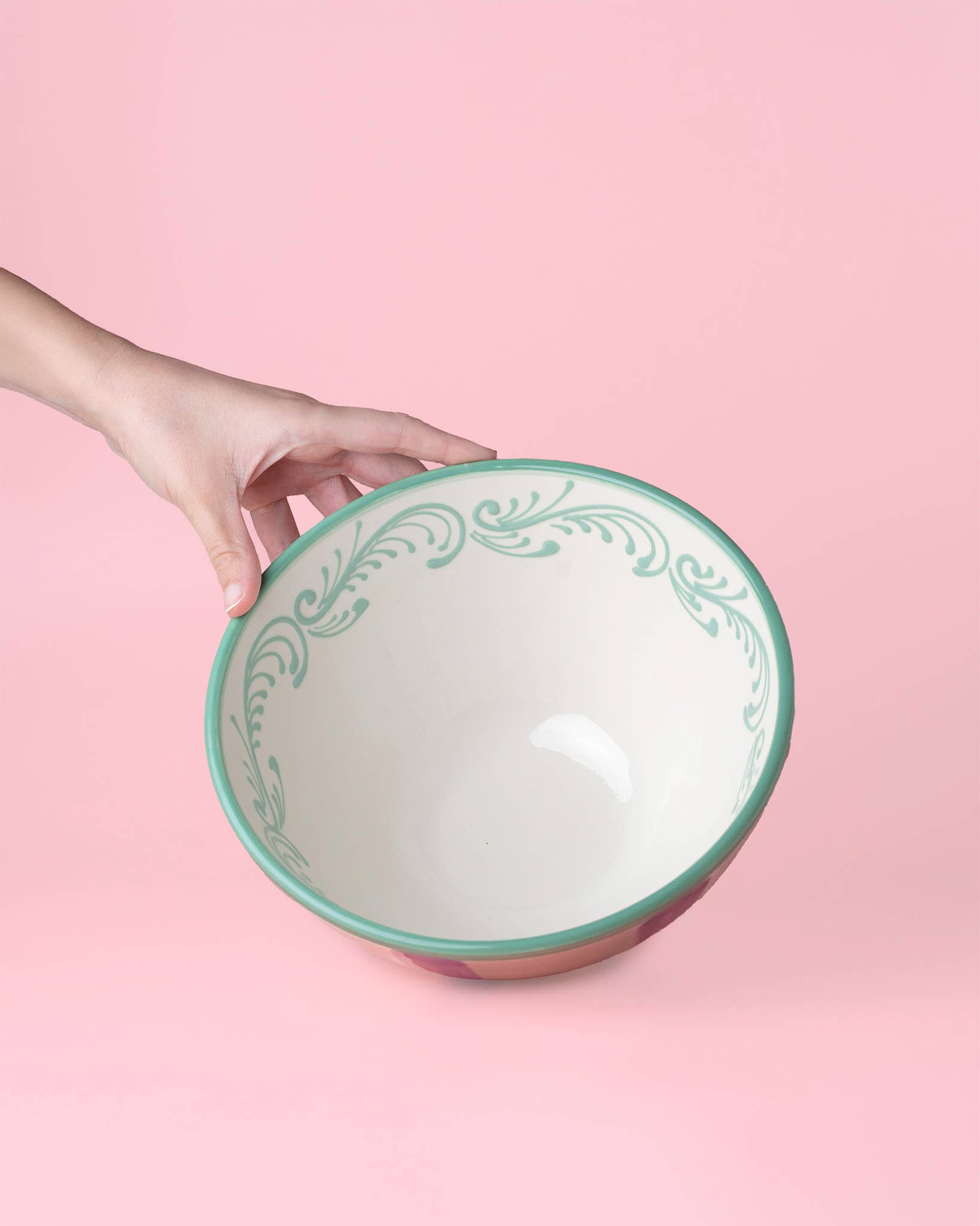 Керамична купа за салата Есмералда