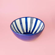 Artisanal Ceramic Serving Bowl Costa Azul – Blue & White