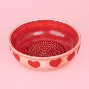 Medium Grater Plate Spanish Artisanal Pottery - Sweetheart